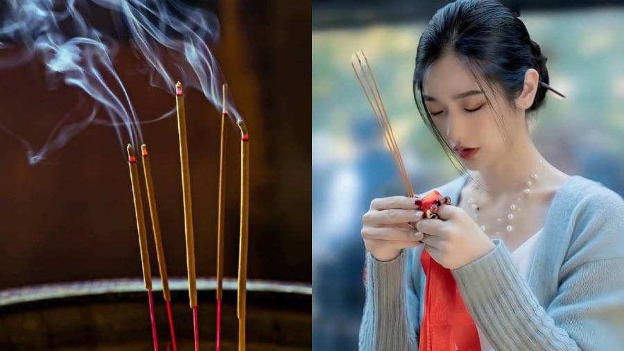 Thay vì cầu xin quá nhiều điều, khi dâng hương, hãy thành tâm phát nguyện.