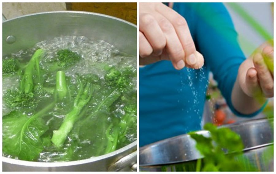 Cách này giúp rau xanh màu, đậm vị mà vẫn giữ được độ giòn.
