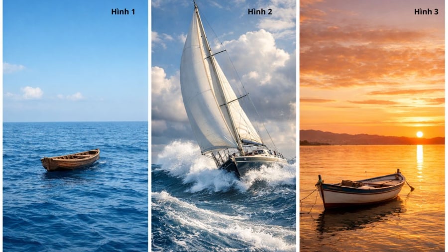 Bạn chọn con thuyền nào?