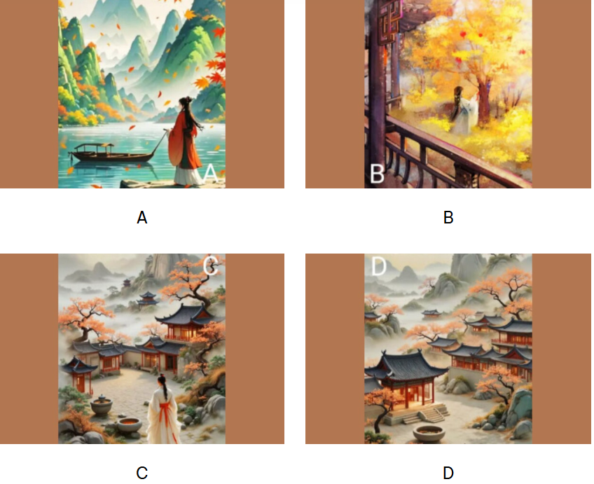 Chọn 1 bức tranh để biết bạn sẽ giàu thế nào sau tuổi 55 nhé!