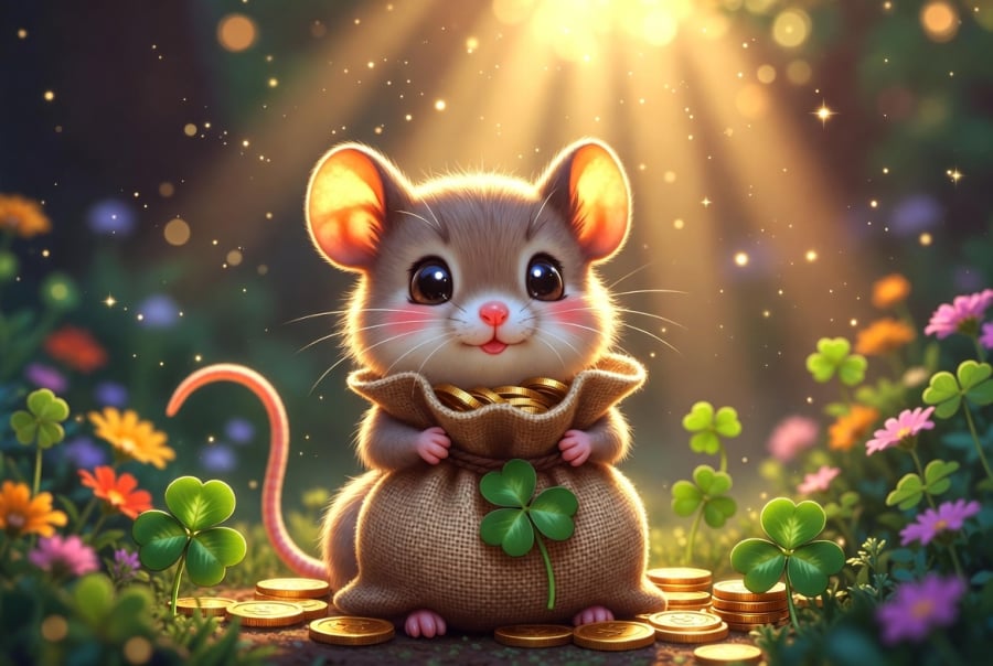 Trong tháng 1, tuổi Tý nằm trong nhóm con giáp có vận trình tài chính ổn định và có xu hướng tăng dần