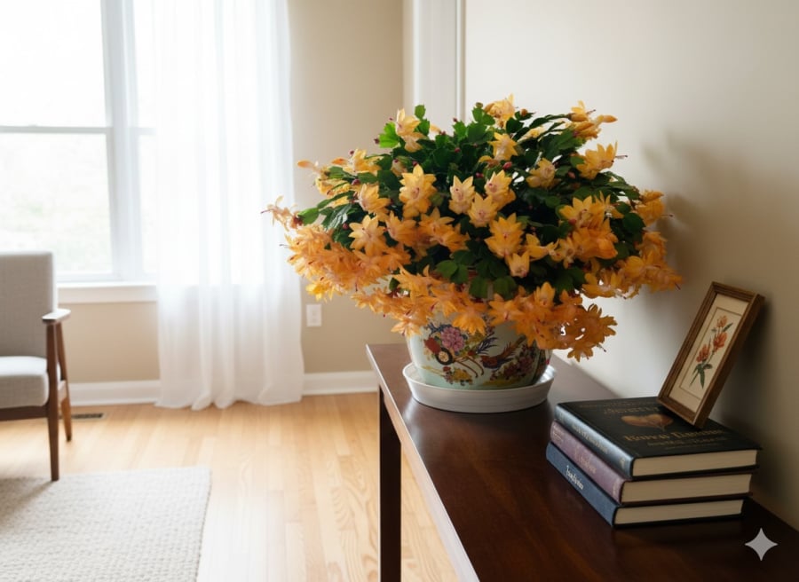 Ít chăm sóc, không tưới quá tay chính là bí quyết giúp lan càng cua ra hoa sai và bền màu.