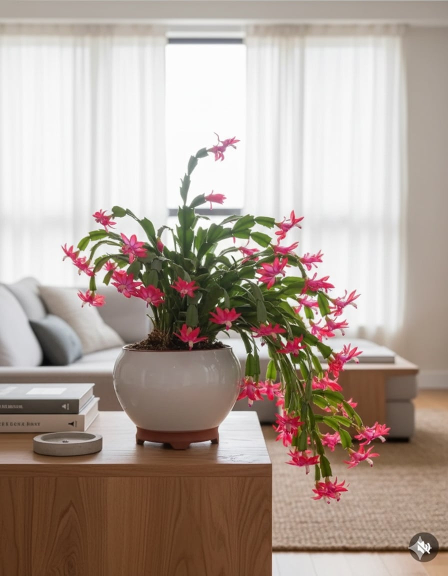 Lan càng cua nở rộ đúng dịp Tết, được nhiều gia đình xem là biểu tượng hút lộc, mang may mắn và tài khí vào nhà.