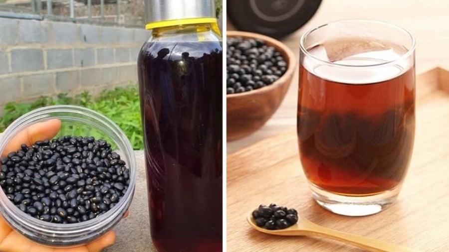 Nước đậu đen rang mang lại nhiều lợi ích cho sức khỏe.