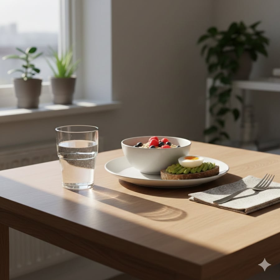 Khởi đầu ngày mới đúng cách giúp cơ thể cân bằng năng lượng, hỗ trợ làm chậm lão hóa từ bên trong.