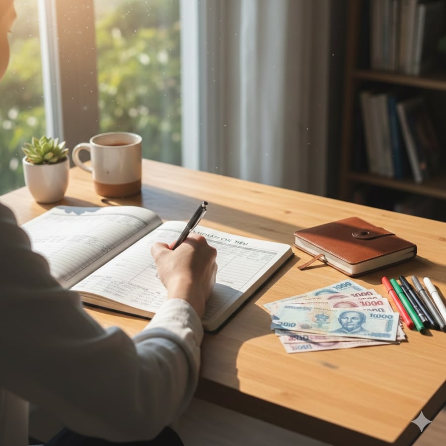 Biết lập kế hoạch rõ ràng là bước đầu giúp tiền bạc ở lại và tăng trưởng ổn định hơn.