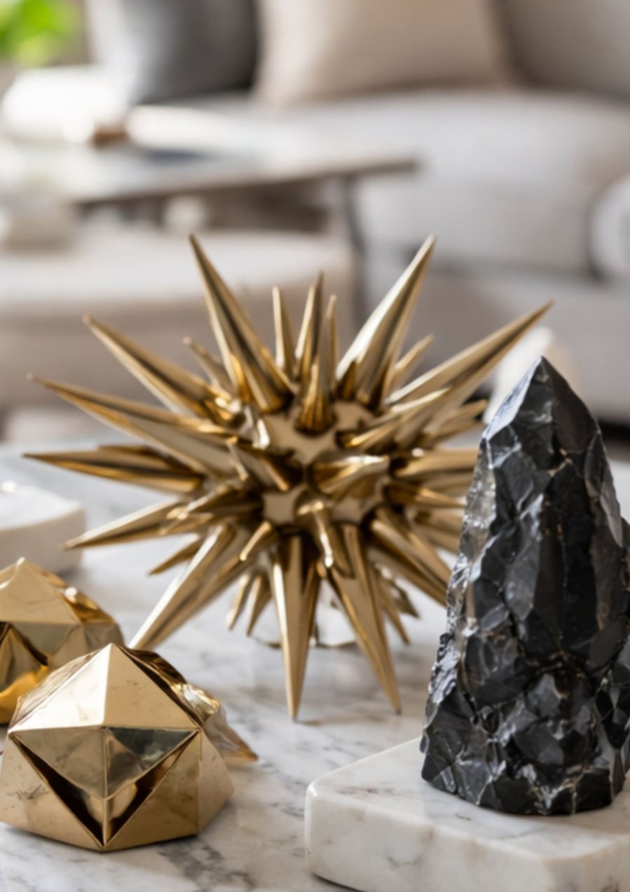 Đồ trang trí sắc nhọn gây sát khí