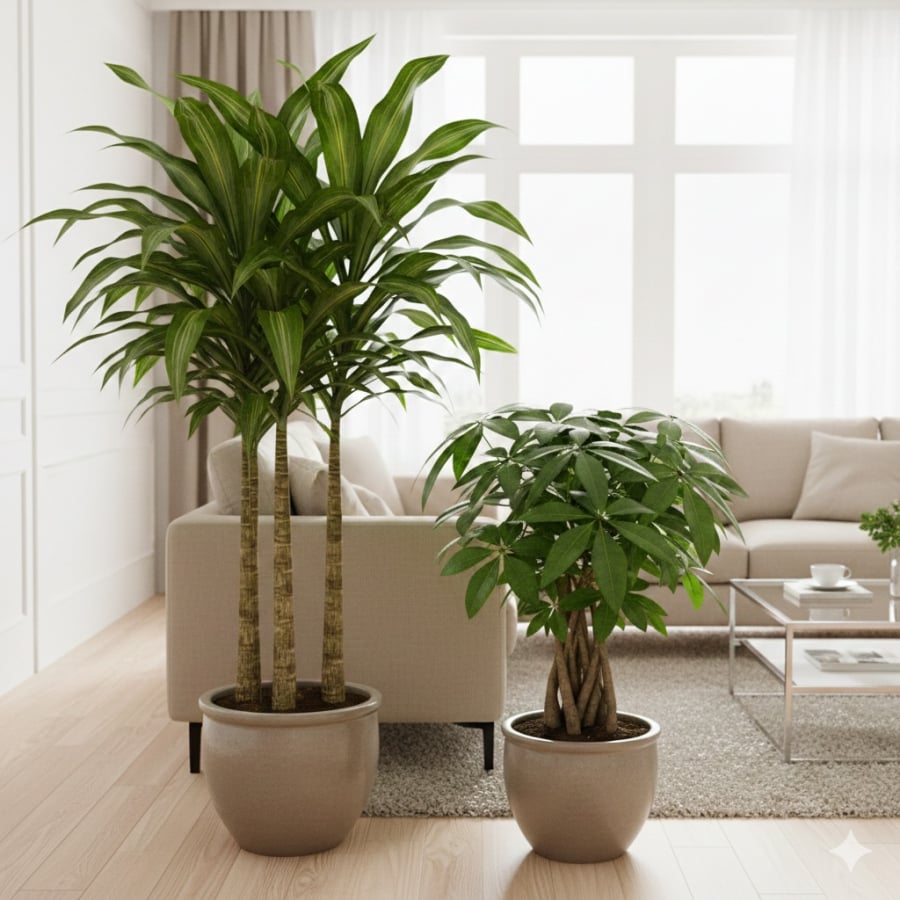 Những cây cảnh quen thuộc như Thiết Mộc Lan hay Kim Tiền rất hiếm khi nở hoa trong điều kiện trồng trong nhà.