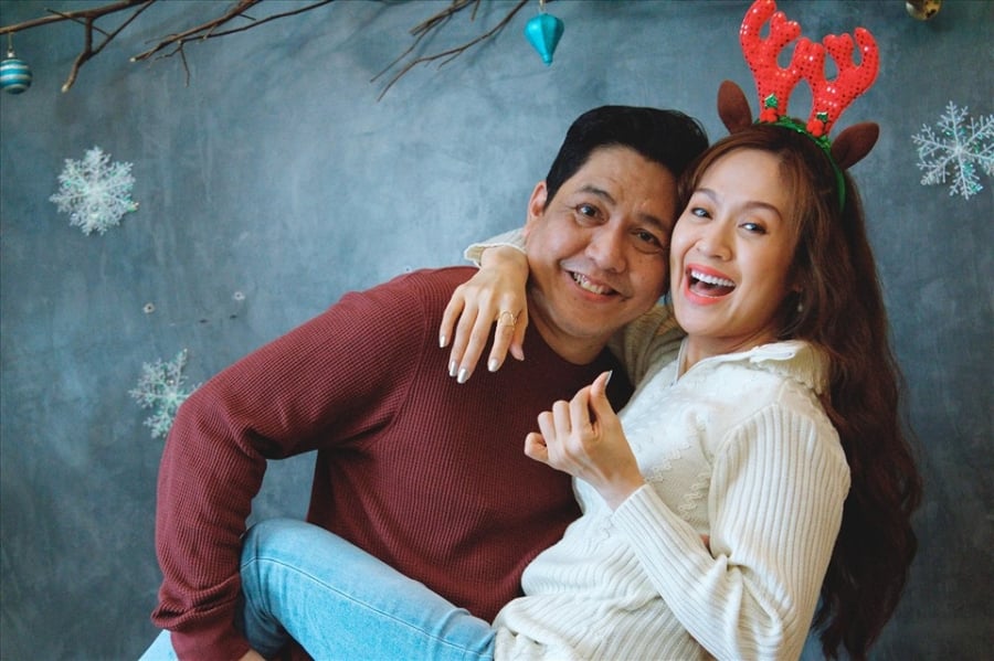 Thanh Thúy xúc động trước câu nói của ông xã Đức Thịnh