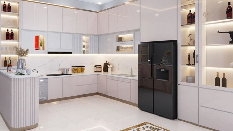 Không nên đặt bếp quay về hướng Nam và Tây Bắc.