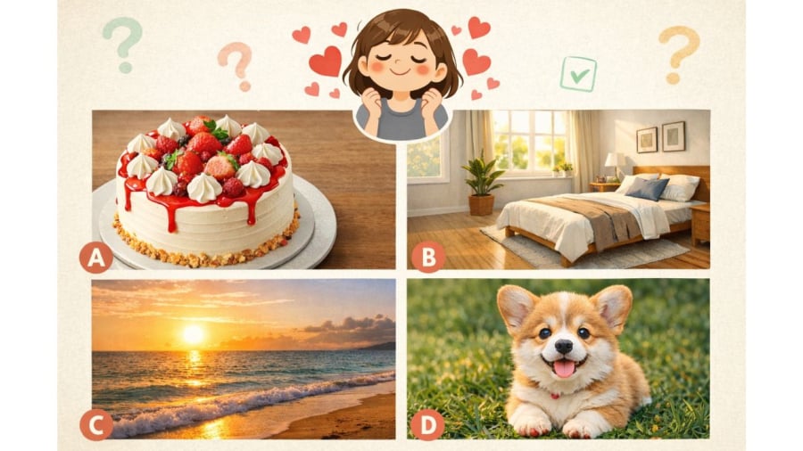 Bạn thấy dễ chịu nhất khi nhìn hình ảnh nào?