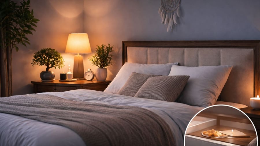 Đặt dao đầu giường có thể gây thêm nguy hiểm và tăng sát khí