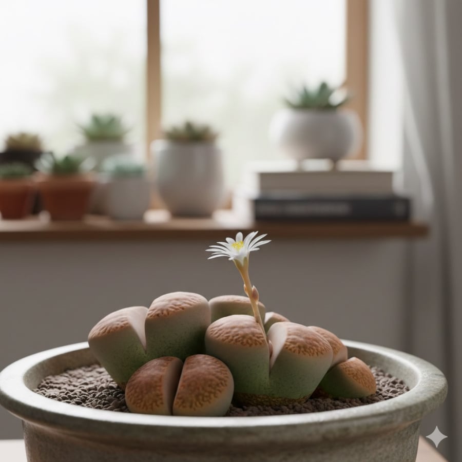 Khoảnh khắc cây cảnh hiếm nở hoa được xem là dấu hiệu sinh khí tích tụ và vận khí tích cực trong ngôi nhà.