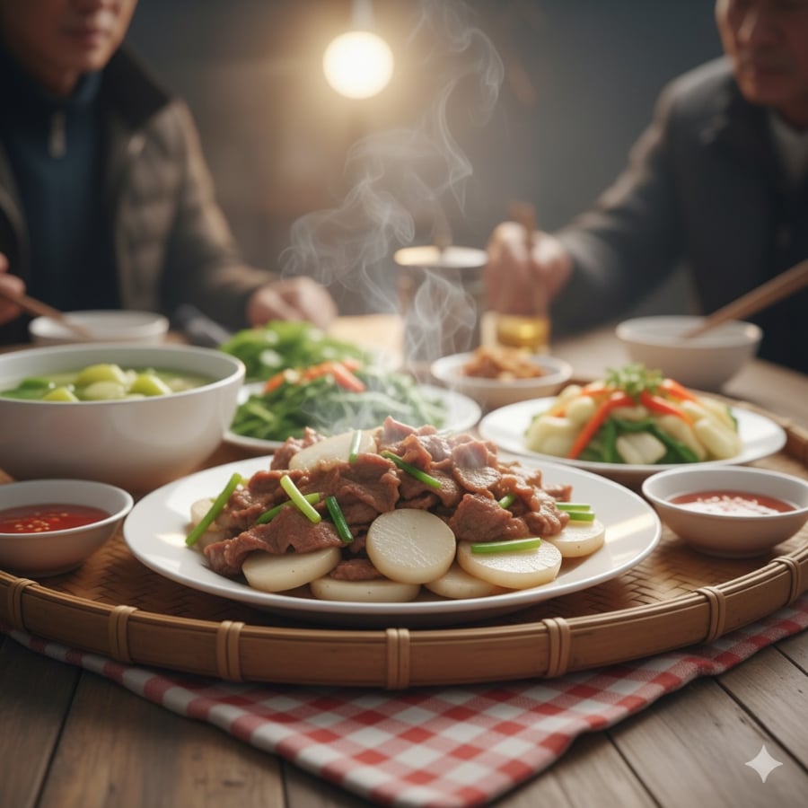 Mã thầy khi nấu chín vẫn giữ độ giòn, giúp món ăn thanh nhẹ, dễ ăn và bớt ngấy.