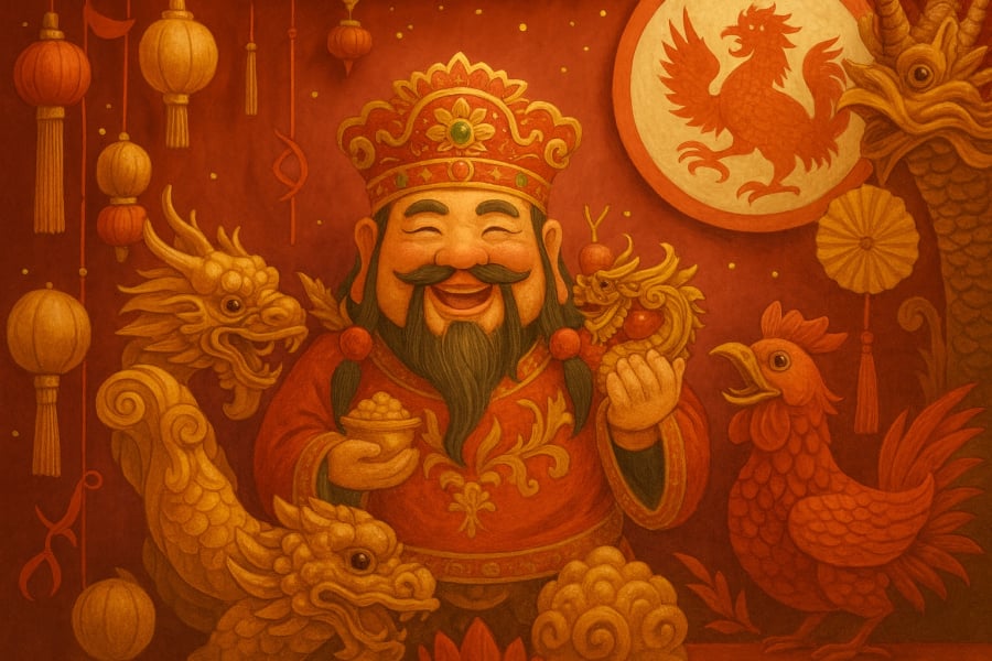 Ông Thương Cho Lộc Cho Phần: 3 con giáp âm thầm giàu lên trước Tết