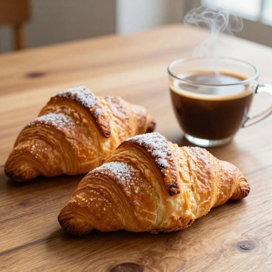 Bánh croissant - xác xuất yêu sai người khoảng 60%.