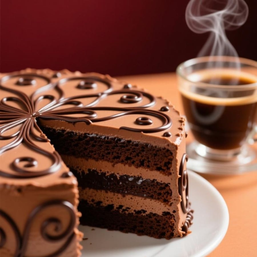 Bánh chocolate - xác suất yêu nhầm người khoảng 85%.