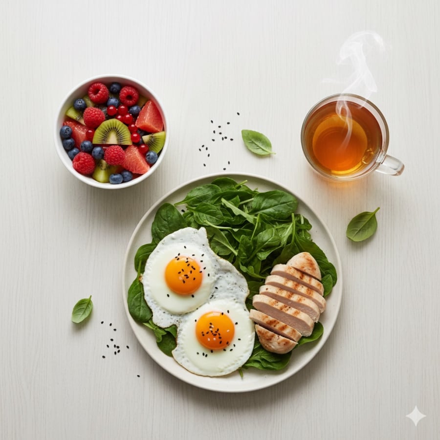 Giảm cân trước Tết không cần nhịn ăn hay tập nặng, quan trọng là xây dựng chế độ ăn uống và sinh hoạt hợp lý.