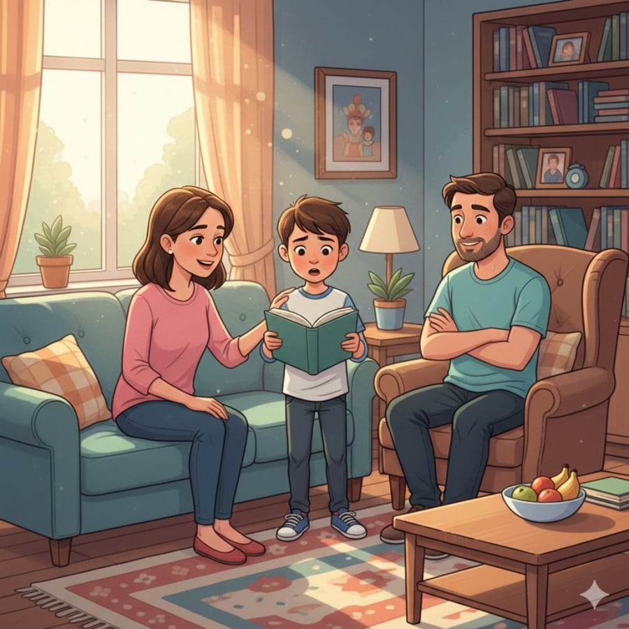 Trẻ hay tranh luận với cha mẹ thường sớm hình thành tư duy độc lập và khả năng bảo vệ quan điểm cá nhân.