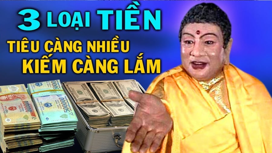 3 loại tiền căng tiêu càng giàu có
