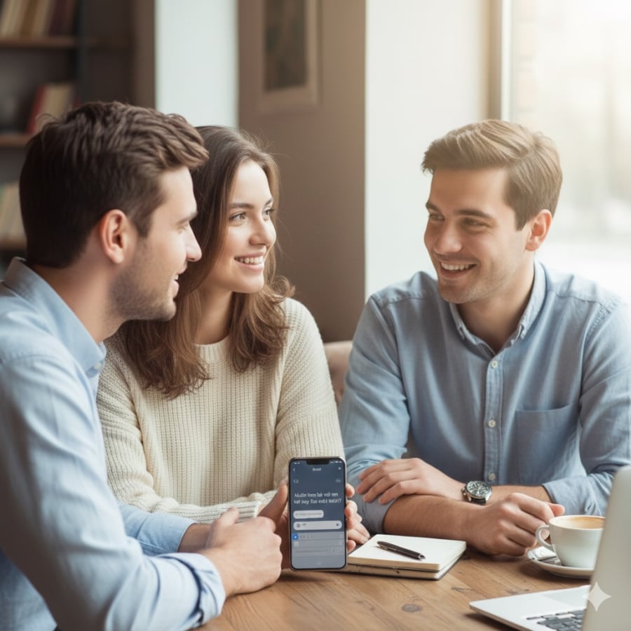 Người EQ cao từ chối cuộc hẹn nhưng vẫn giữ được sự kết nối và thiện cảm lâu dài.