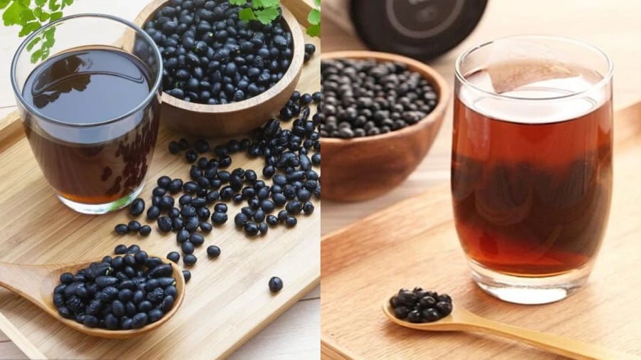 Bạn có thể uống nước đậu đen trong bữa sáng để tạo cảm giác no, hạn chế thèm ăn.