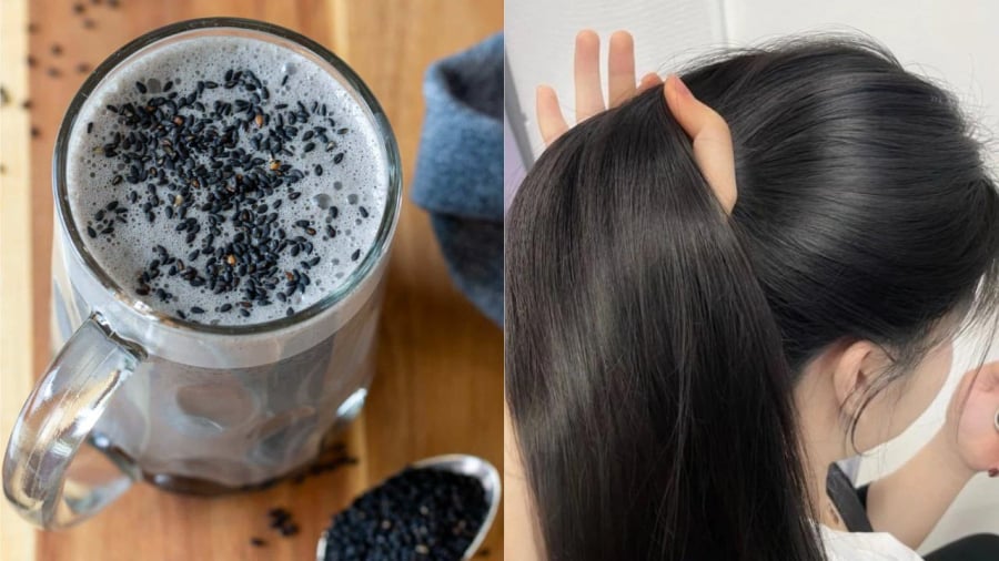 Cách nấu đậu đen và mè đen dưỡng tóc rất đơn giản, bạn có thể dễ dàng nấu ngay tại nhà.