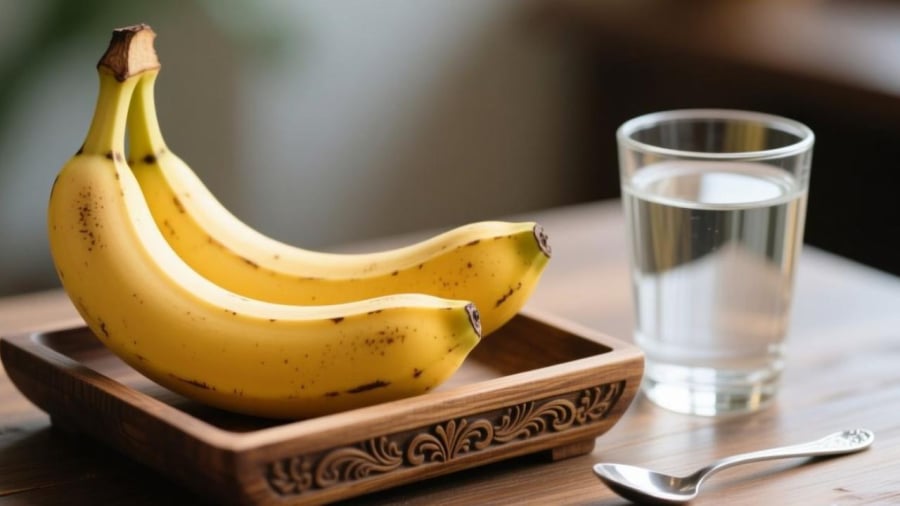 Ăn chuối khi đói mang lại nhiều lợi ích cho sức khỏe, giúp cung cấp năng lượng tức thì.