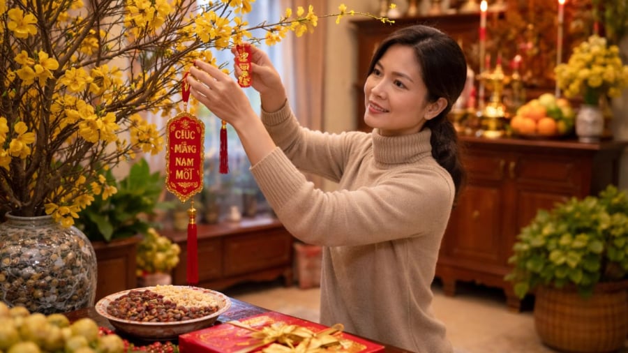 Nhiều áp lực âm thầm trên vai người phụ nữ vào tháng Chạp