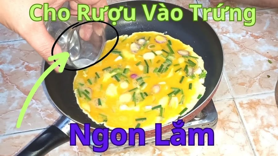Cách rán trứng ngon 