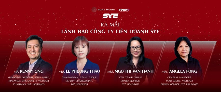 Lãnh đạo công ty Liên doanh SYE.