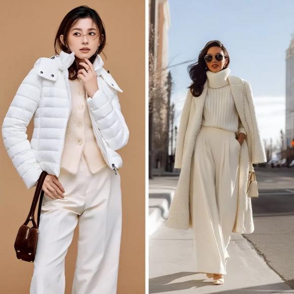 Phong cách này không cần nhiều phụ kiện nhưng vẫn toát lên vẻ cao cấp rõ rệt.