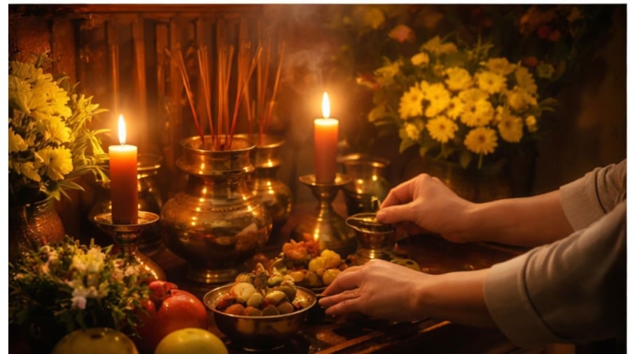 Nơi thờ cúng rất quan trọng nên người xưa chú ý dọn dẹp và sắp xếp, xem đó là giữ nếp nhà