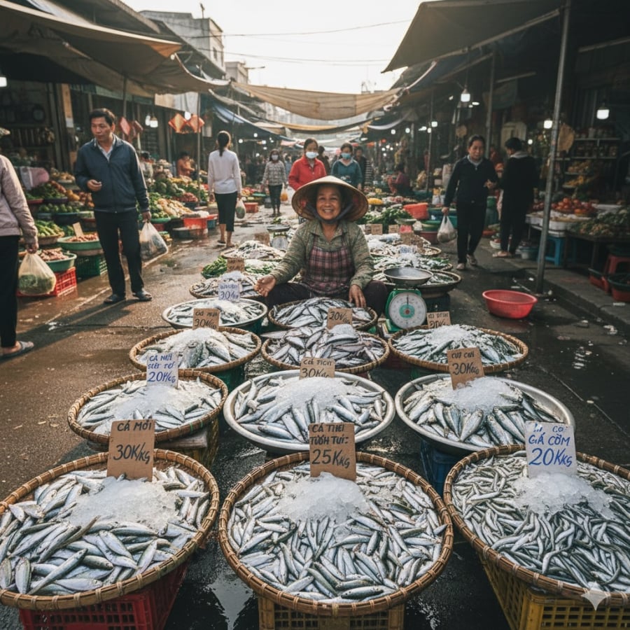 Cá nhỏ, vòng đời ngắn thường ít thủy ngân, phù hợp để sử dụng thường xuyên.