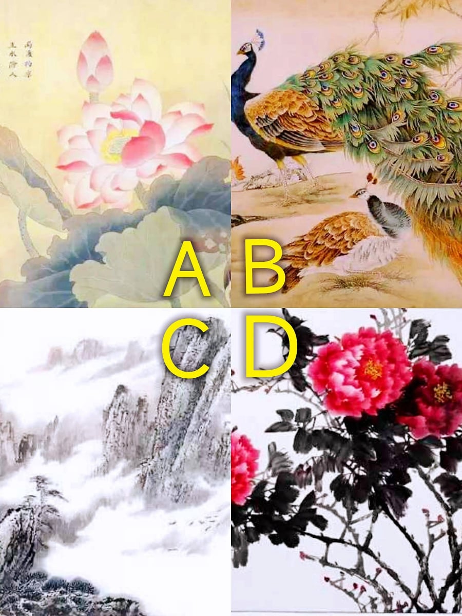 Chọn 1 bức tranh nhé!