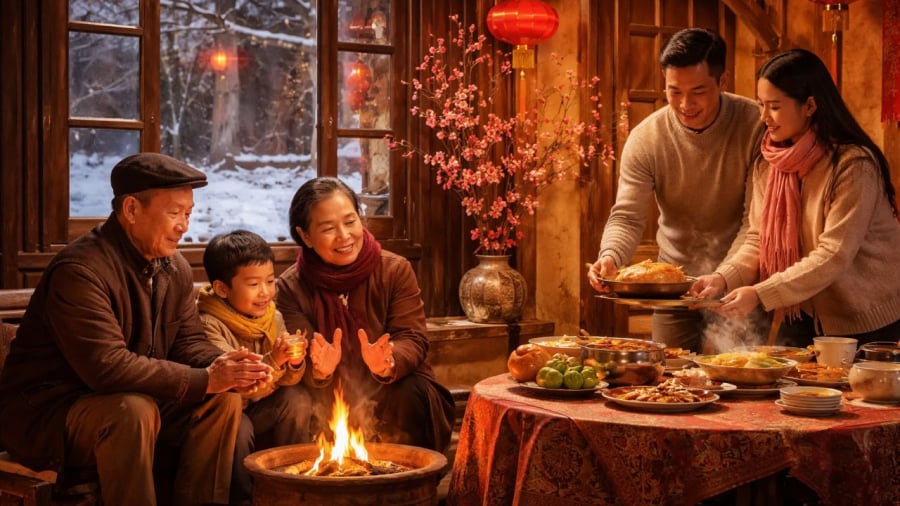 Trong tiết Đại Hàn nên tránh việc tranh cãi