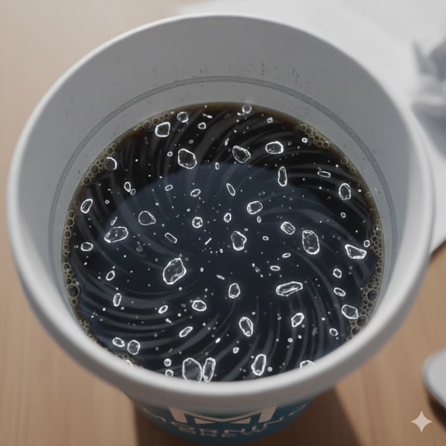 Lớp nhựa lót bên trong cốc dùng một lần có thể bong tách các hạt vi nhựa khi tiếp xúc với đồ uống nóng.