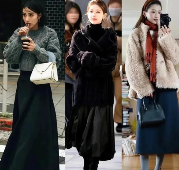 Với những người có vòng hai kém thon gọn, váy chữ A, váy suông hoặc váy xòe nhẹ là lựa chọn an toàn và hiệu quả.