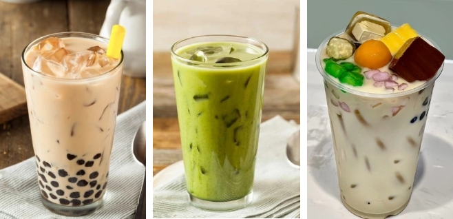 Hãy chọn 1 cốc trà sữa nhé!