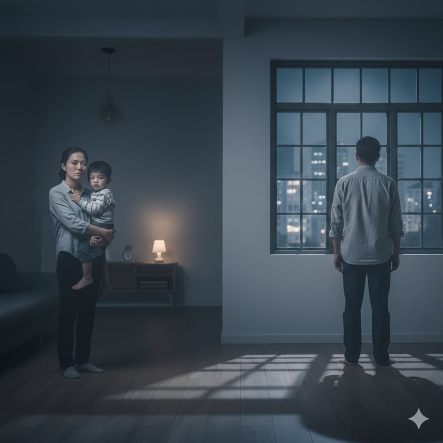 Chọn nhầm người bạn đời có thể khiến mọi nỗ lực vun vén của người phụ nữ trở nên mong manh theo năm tháng.