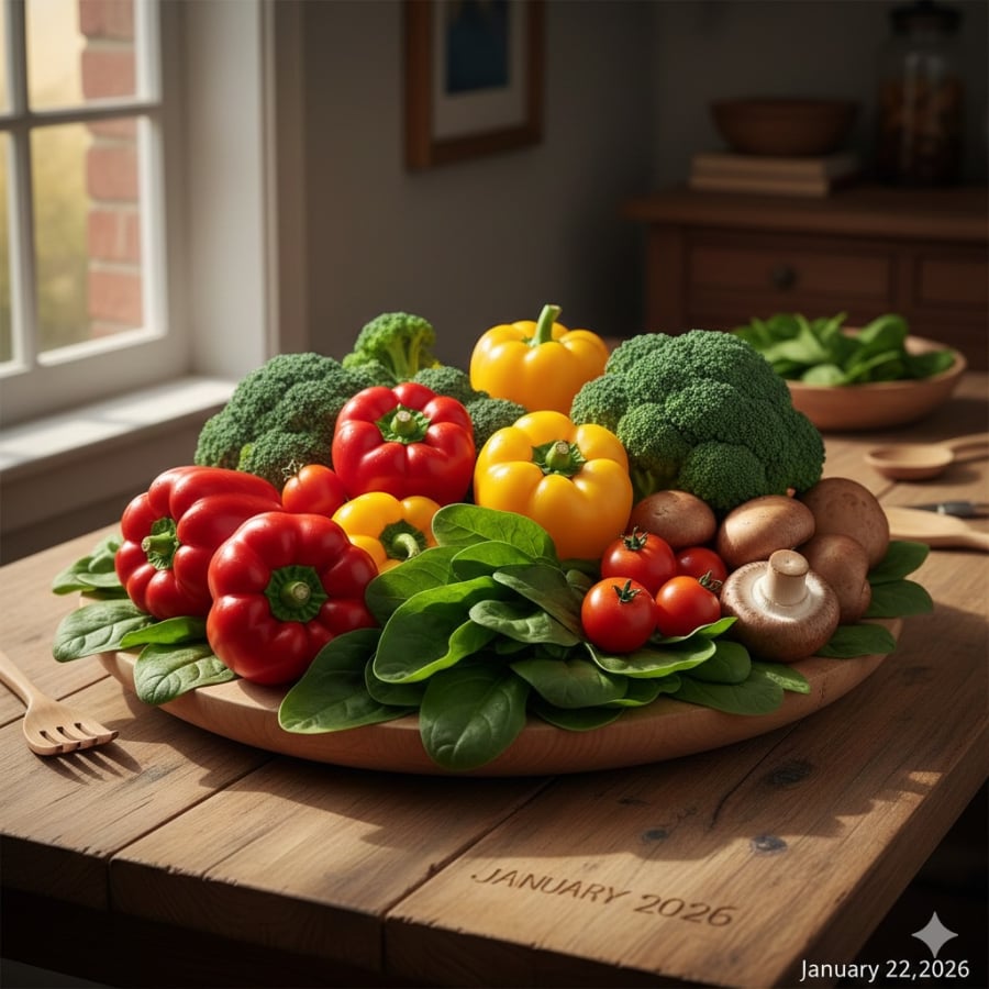 Rau xanh theo mùa lạnh giúp hỗ trợ tiêu hóa, giải độc và tăng sức đề kháng trong những ngày thời tiết giá rét.