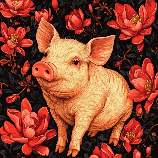 Tuổi Hợi là con giáp hiền lành, lương thiện, thật thà