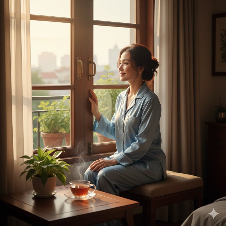 Tâm trạng vui vẻ và năng lượng tích cực là cánh cửa đầu tiên để tài lộc bước vào cuộc sống.