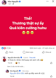 Đình Bắc gửi lời đặc biệt đến Hòa Minzy gây chú ý