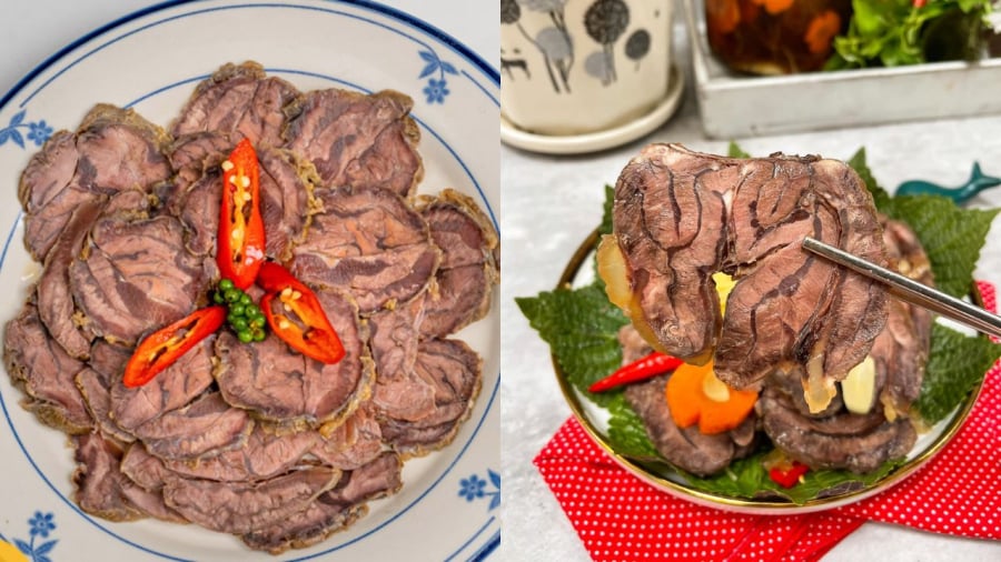 Phần thịt bắp bò săn chắc, có thể chế biến thành nhiều món ăn hấp dẫn.