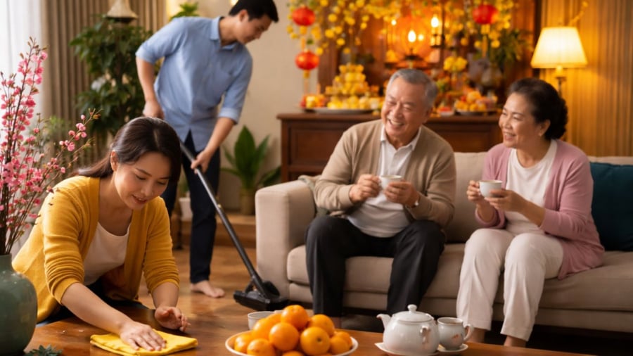 Cuối năm hãy giữ gia đình vui vẻ tránh nói lời cay nghiệt