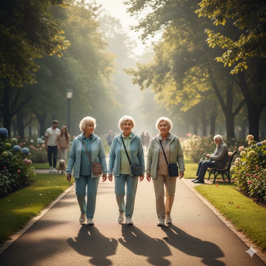 Thói quen vận động nhẹ nhàng mỗi ngày góp phần duy trì thể lực và kéo dài tuổi thọ một cách bền vững.