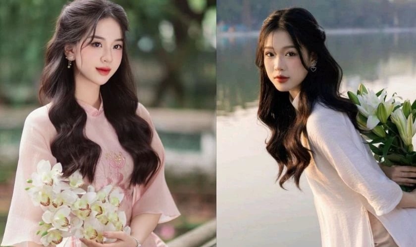 Kiểu tóc xoăn lơi nhẹ. (Ảnh minh họa)