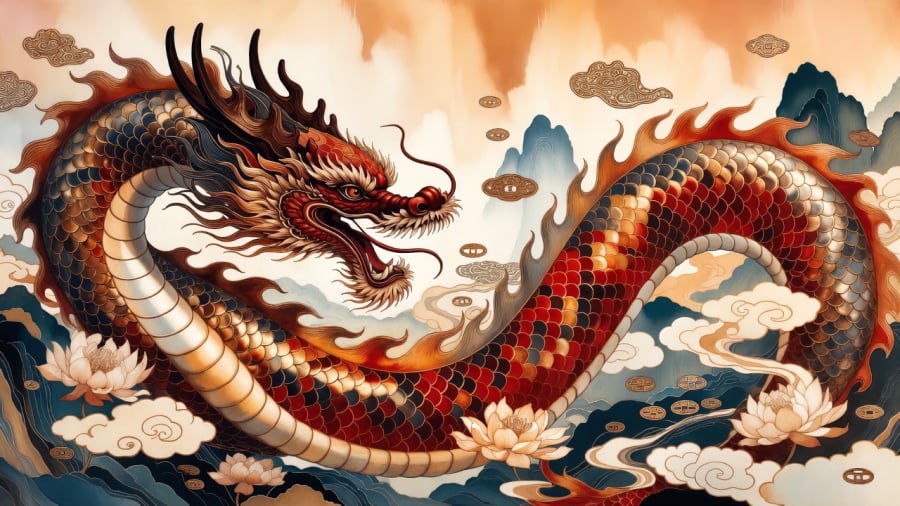 Trong số các con giáp có vận tài chính tốt tháng 12 Âm lịch, tuổi Thìn được xếp vào nhóm tăng tốc mạnh