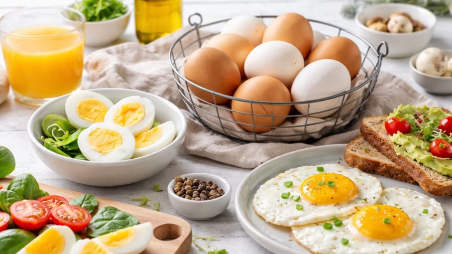 Trứng là loại thực phẩm phổ biến và tiện dụng